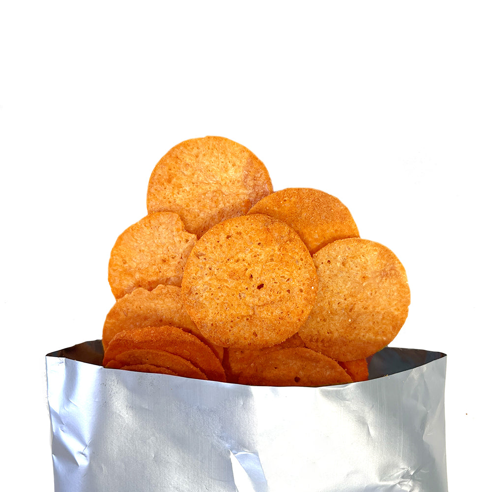 Chips proteicas de lentejas y guisante sabor Barbacoa