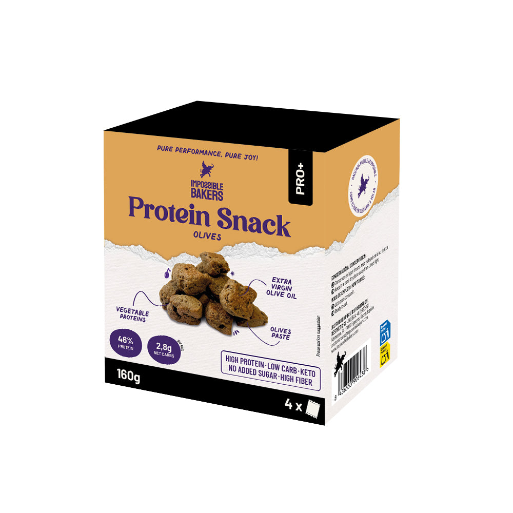 Protein Snacks de aceitunas sin azúcares añadidos