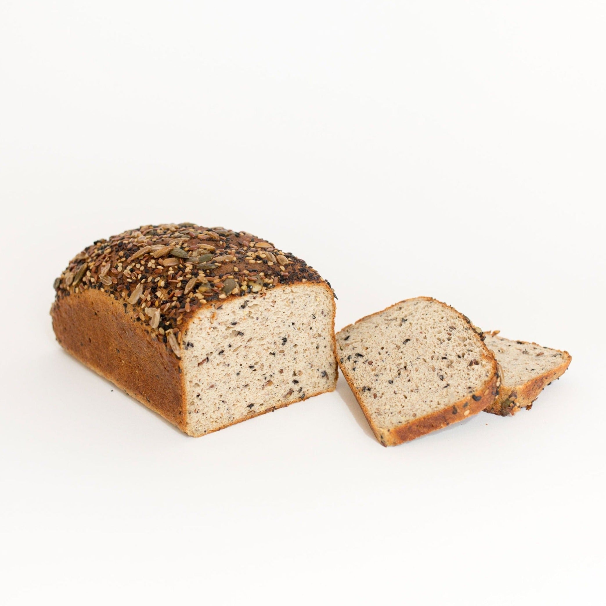 Pan de semillas sin gluten y bajo en carbohidratos